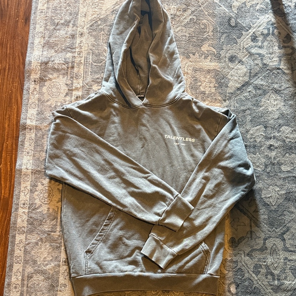 TALENTLESS Disick Gray Hoodie Jacket